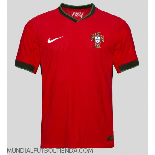 Camiseta Portugal Primera Equipación Replica Eurocopa 2024 mangas cortas